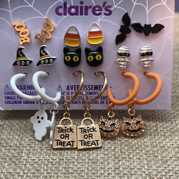 🎀 4/$25 🎀👻9 pairs of Halloween Earrings!🎃 - Picture 2 of 3